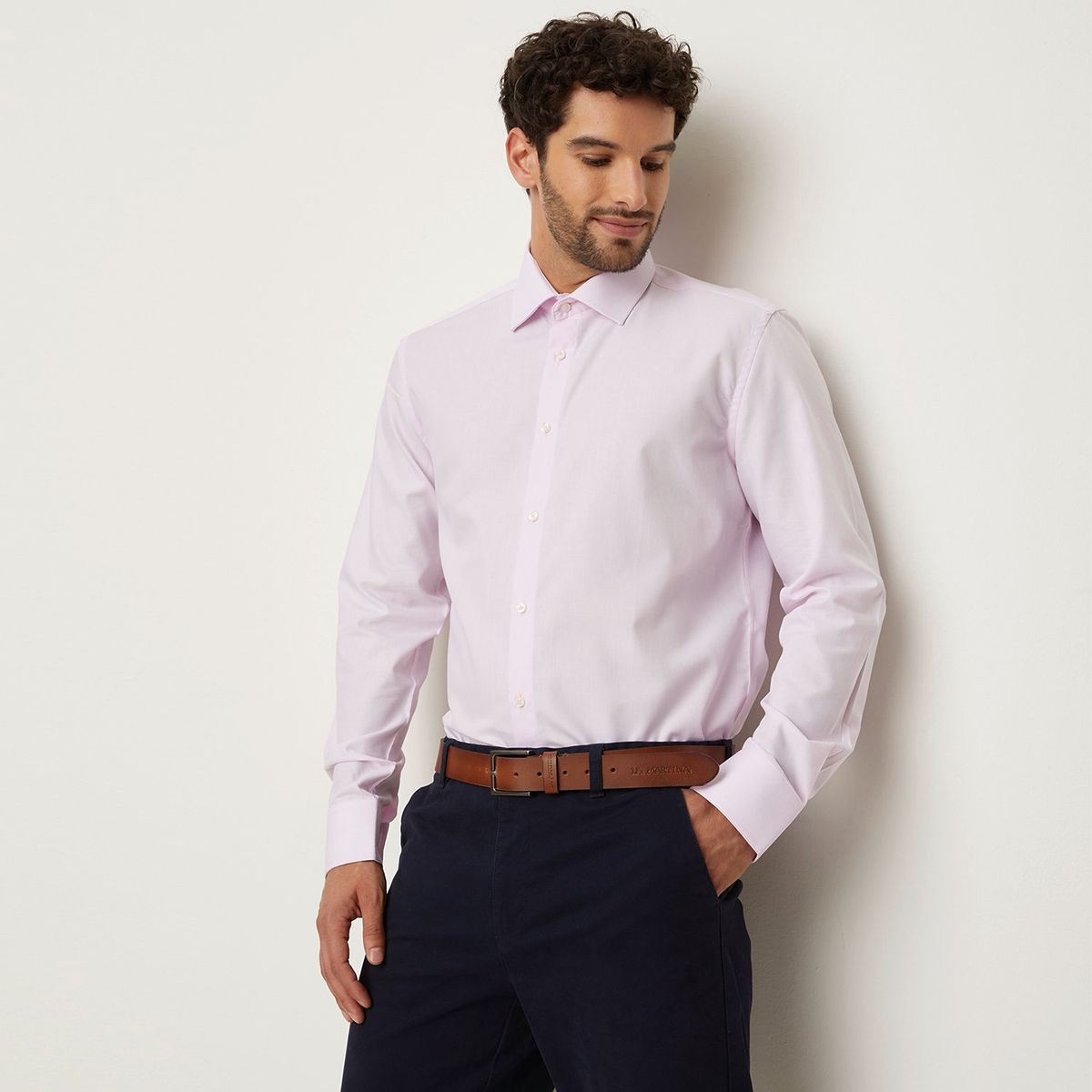 CHRISTIAN LACROIX - Camisa formal Hombre Manga larga Recto de Algodón Christian Lacroix