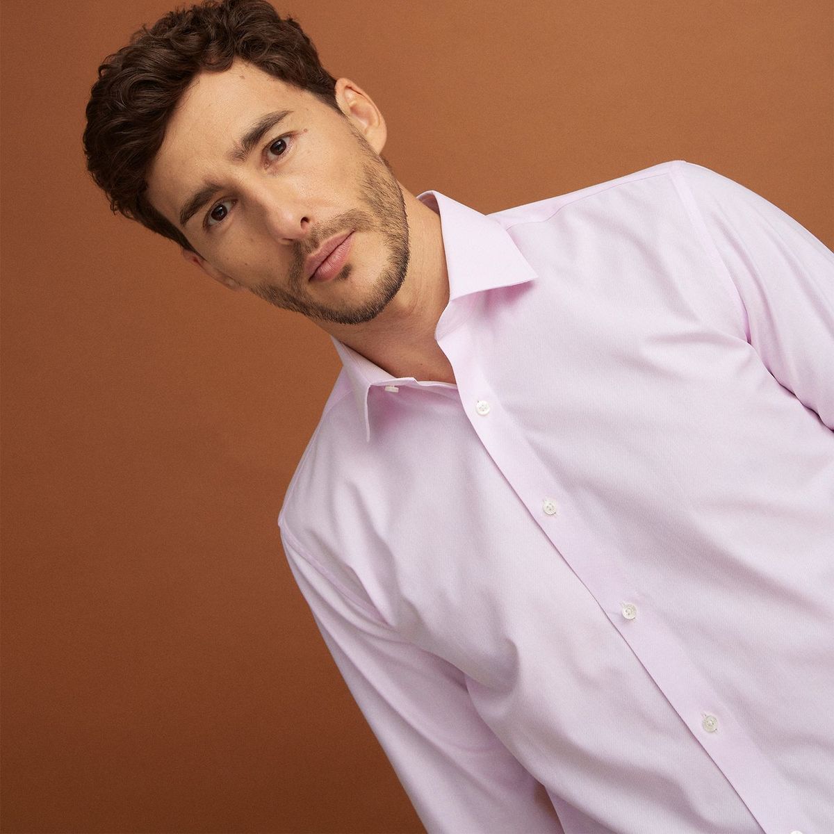 CHRISTIAN LACROIX - Camisa formal Hombre Manga larga Recto de Algodón Christian Lacroix