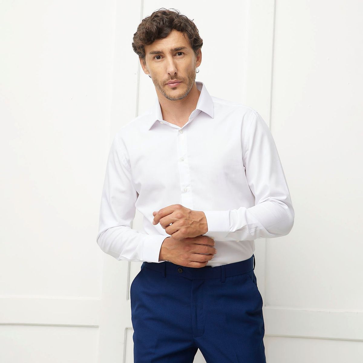 CHRISTIAN LACROIX - Camisa formal Hombre Manga larga de Algodón Christian Lacroix