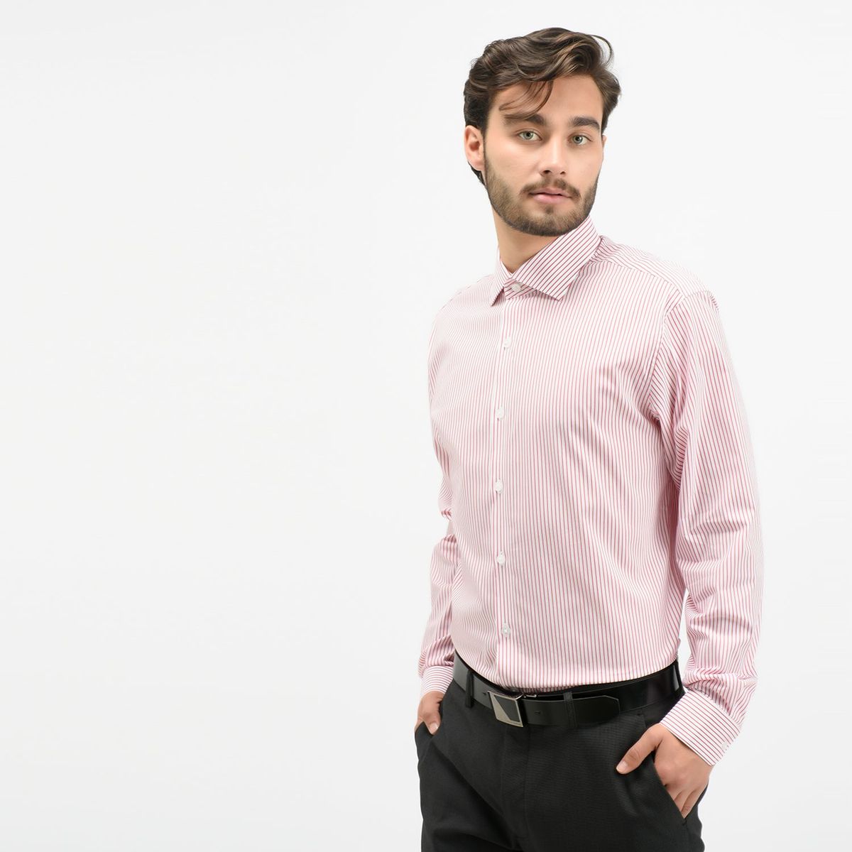 BASEMENT - Camisa de Vestir Hombre Basement