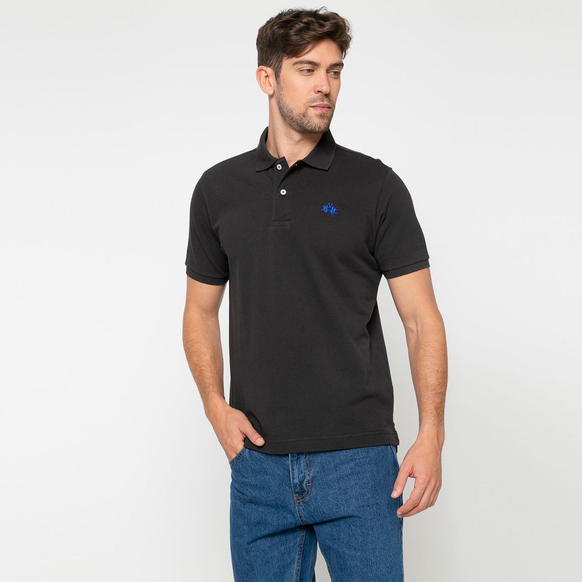 LA MARTINA - Camiseta Polo Hombre Manga Corta La Martina