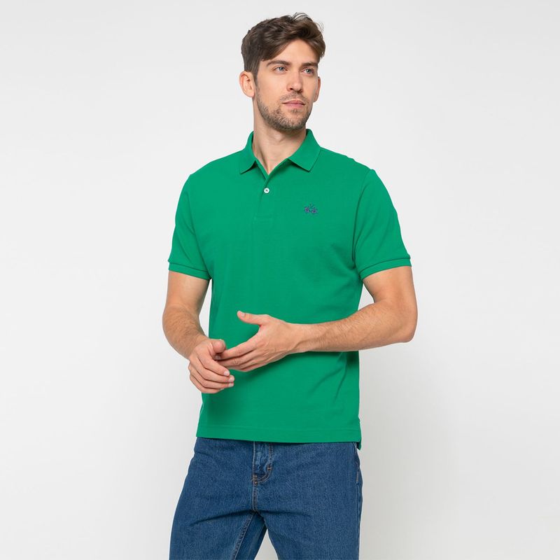 LA MARTINA - Camiseta Polo Hombre Manga Corta La Martina