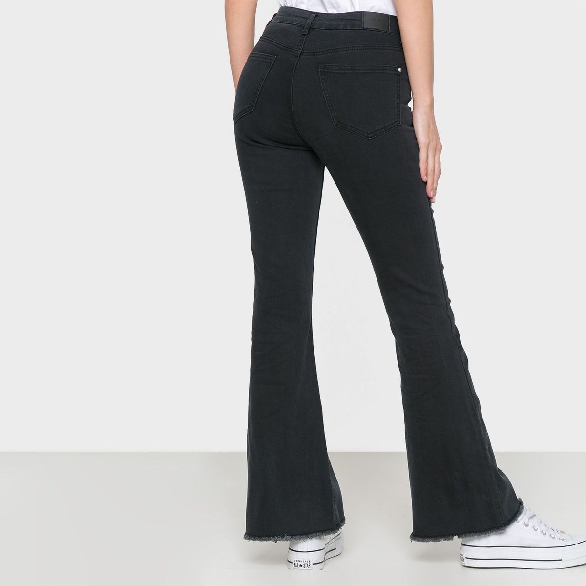 SYBILLA - Jean Flare Mujer Tiro medio Sybilla