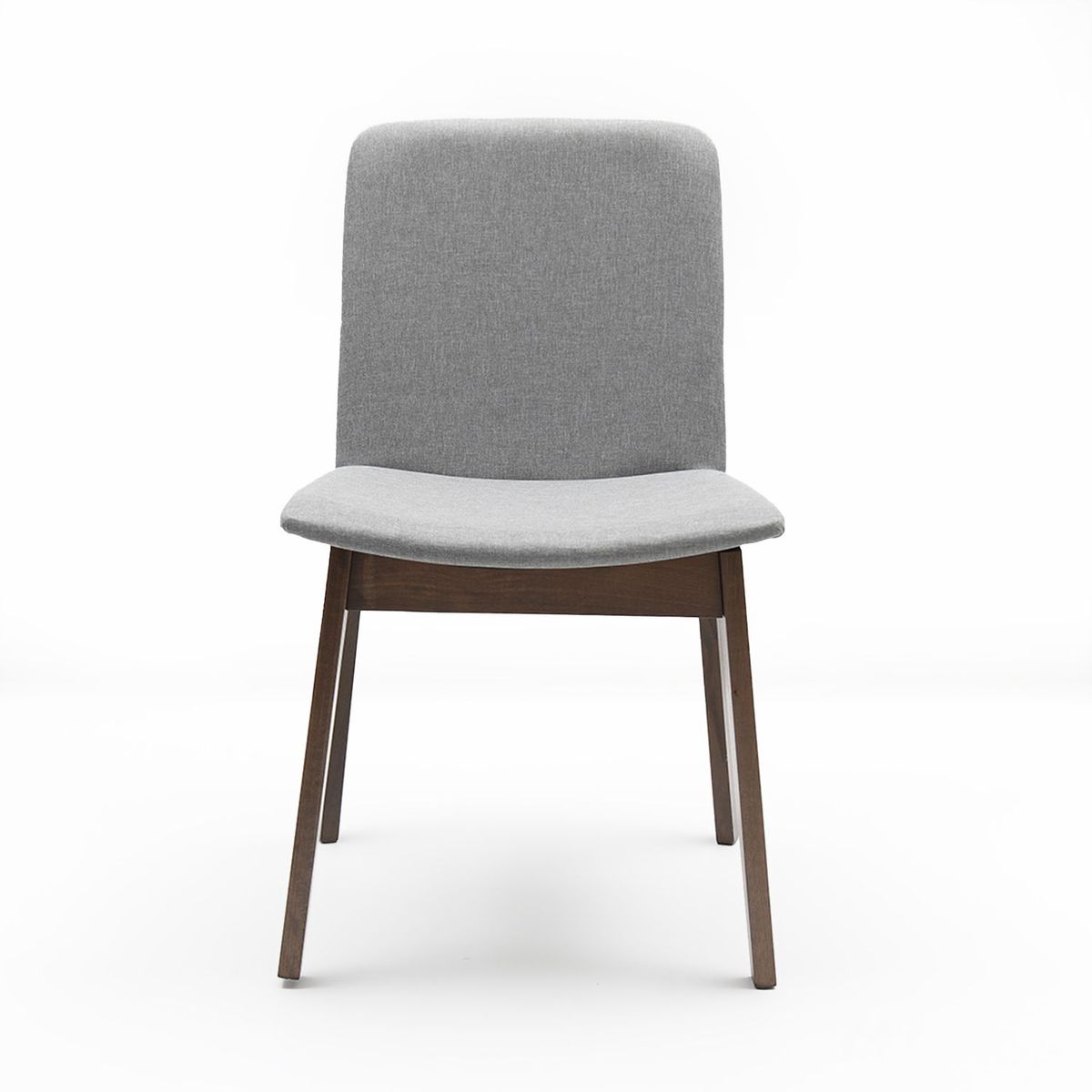MICA - Silla de Comedor Moderna en Tela Gris (Incluye 1 Silla) Mica