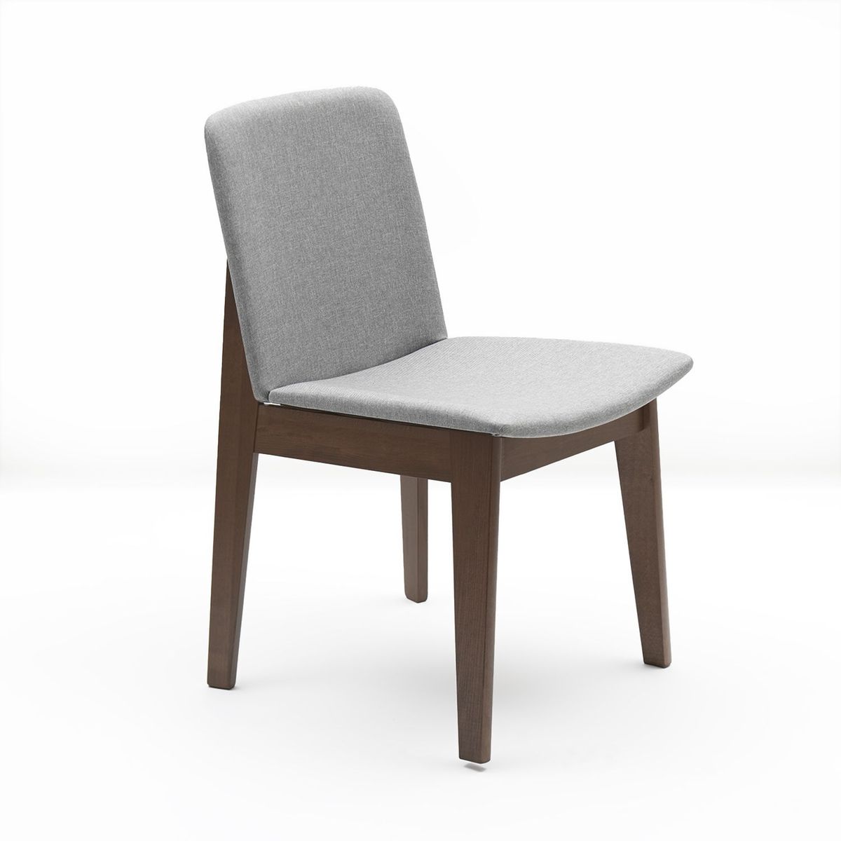MICA - Silla de Comedor Moderna en Tela Gris (Incluye 1 Silla) Mica