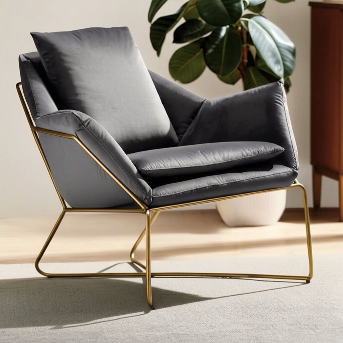 BASEMENT HOME - Poltrona Tela Harris Basement Home - Mueble