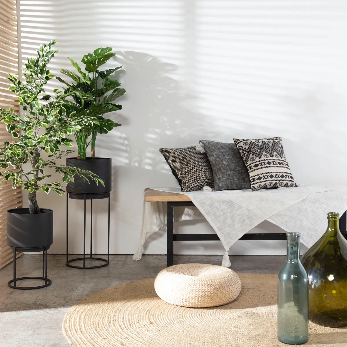 MICA - Planta Plástico 100 x 18 cm