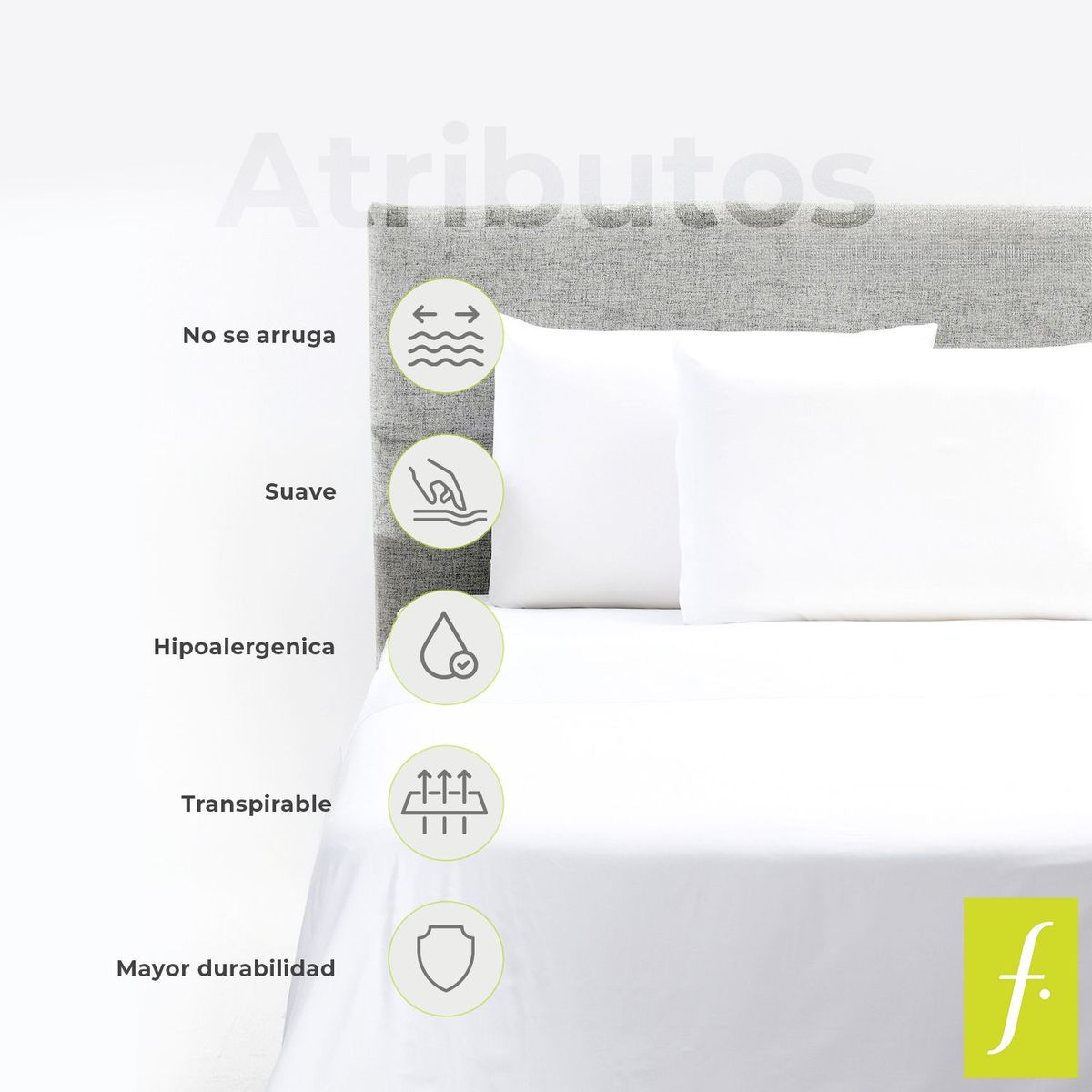 BASEMENT HOME - Juego de Sábanas Lisa de Bambú 300 Hilos Basement Home