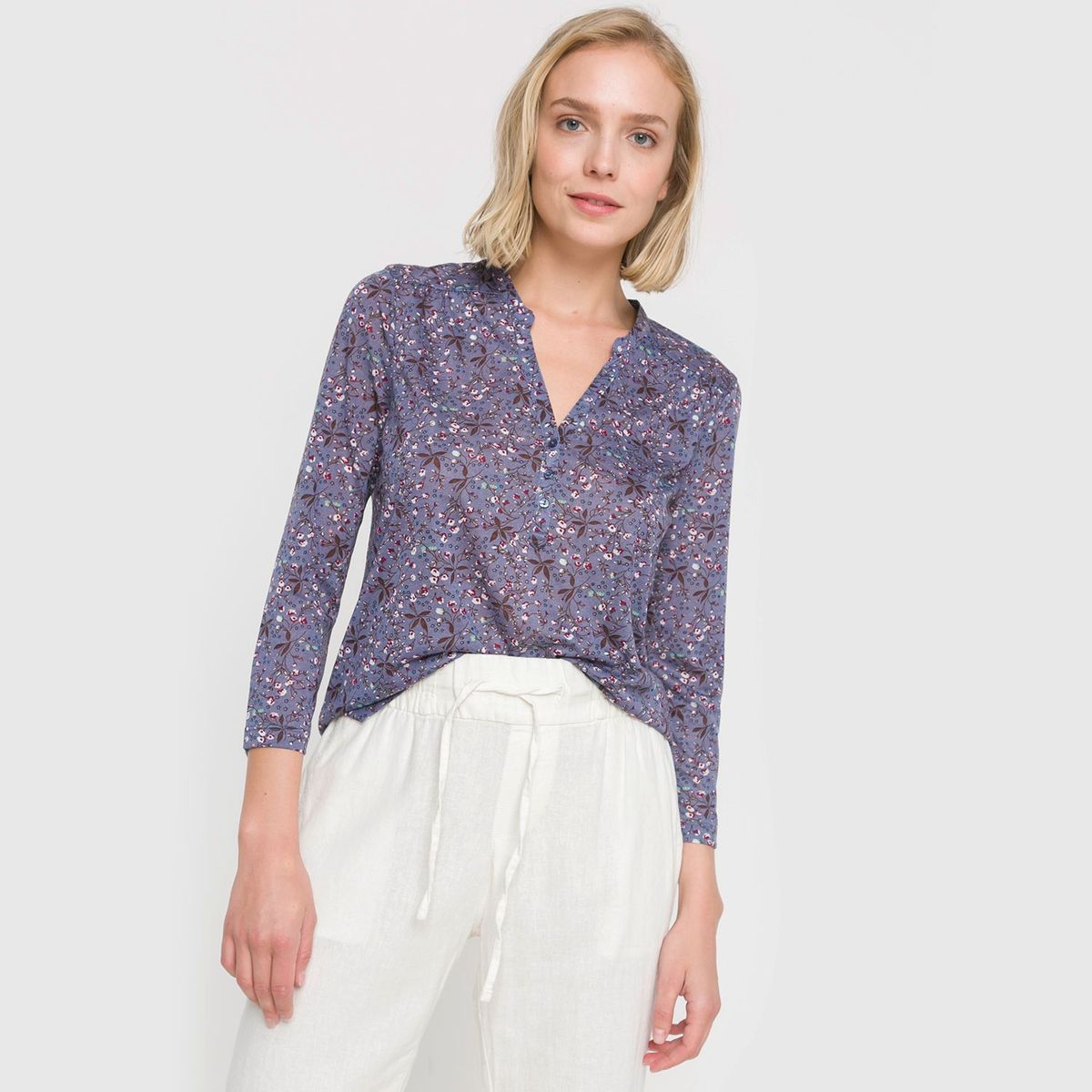 UNIVERSITY CLUB - Blusa Mujer Manga 3/4 University Club