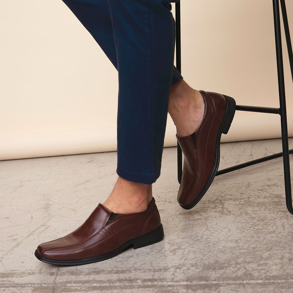 NEWPORT - Zapatos formales para Hombre Newport Manchester color Café