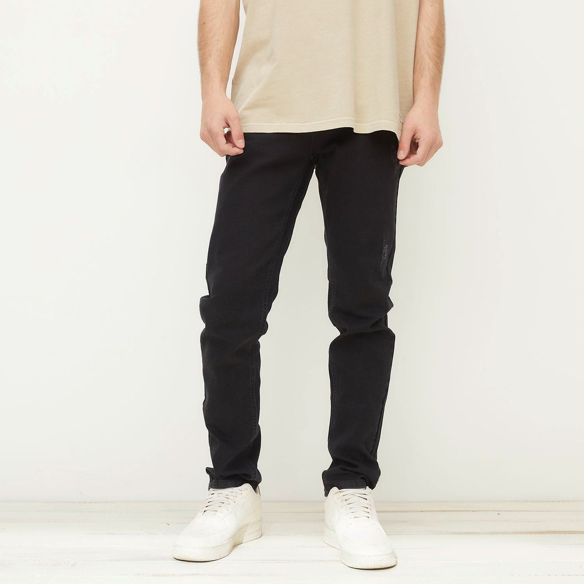 BEARCLIFF - Jean 5 Bolsillos Hombre Skinny de Algodón Largo 32 Bearcliff