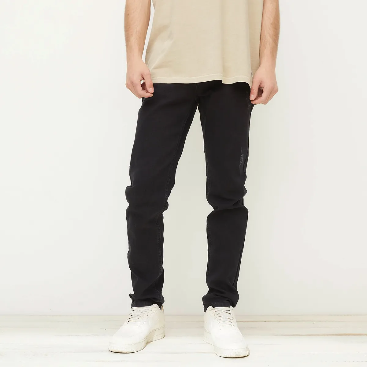 BEARCLIFF - Jean 5 Bolsillos Hombre Skinny de Algodón Largo 32 Bearcliff