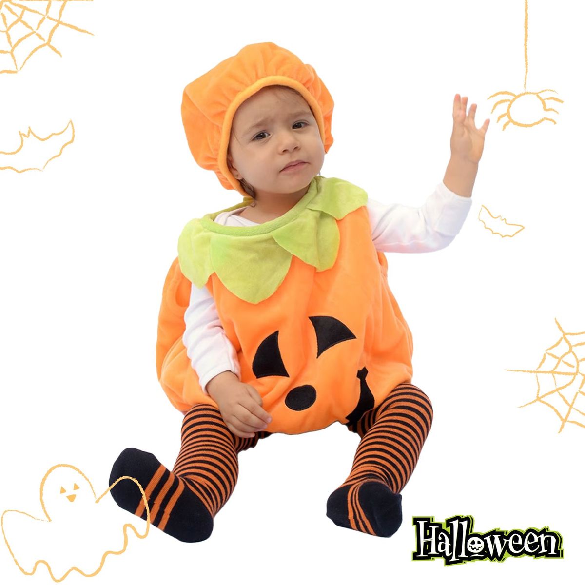 YAMP - Disfraz para bebé Calabaza Yamp