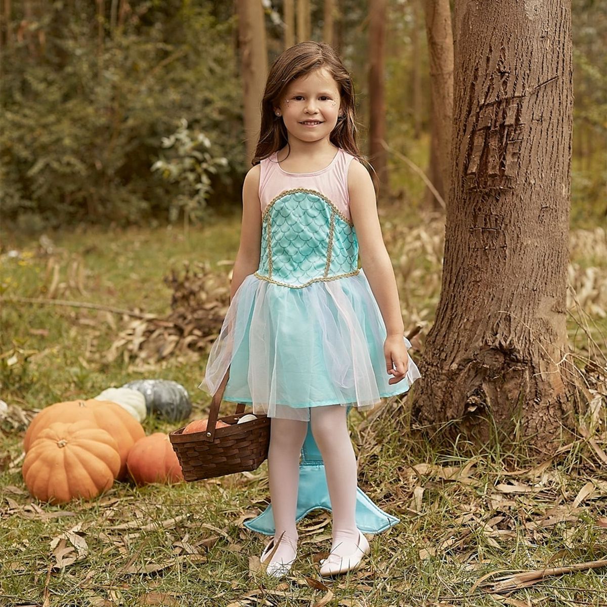 YAMP - Disfraz de Mermaid 2 para niña Yamp