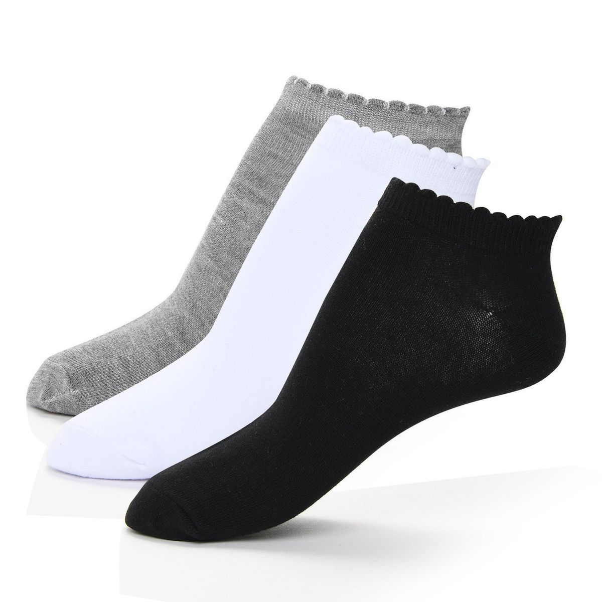 SYBILLA - Medias para Mujer Cortas Pack de 3 Sybilla