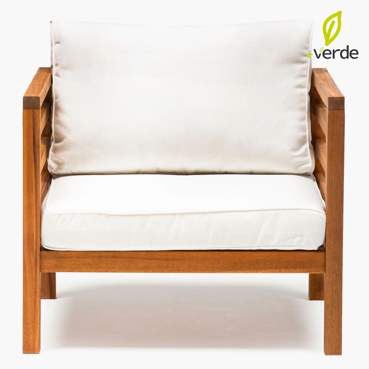 MICA - Poltrona de Exterior y Terraza Moderna en Poliéster Camerun 74 x 60 x 74 cm  Mica