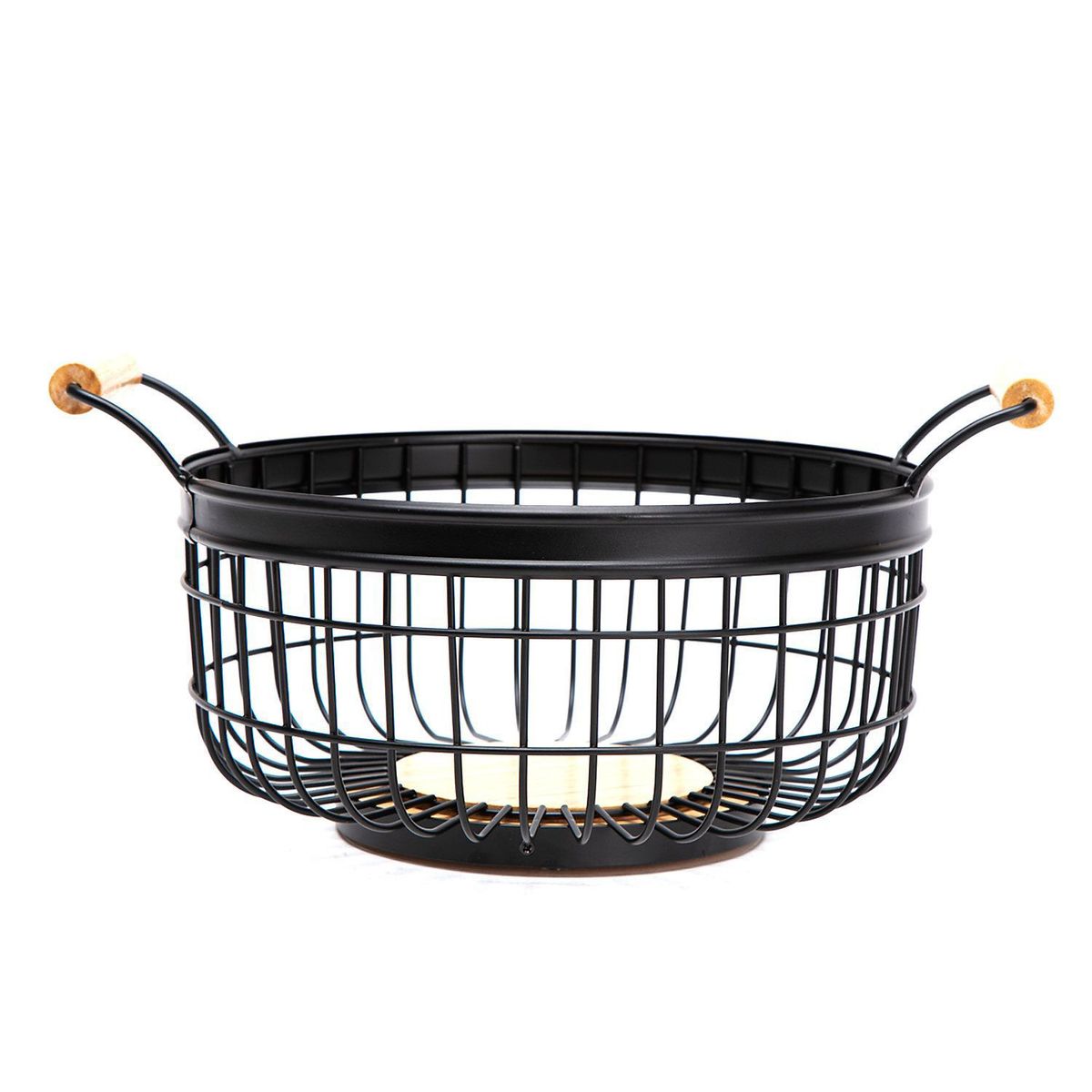 ROBERTA ALLEN - Frutero Black Wood 15 x 29 cm