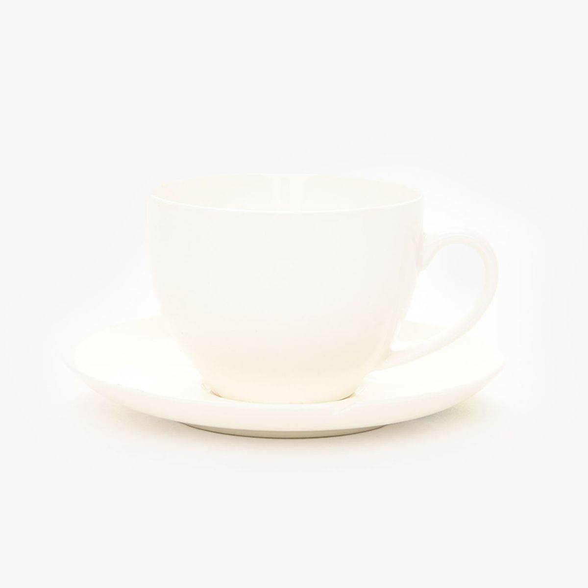 BASEMENT HOME - Taza con Plato Essent Rojo