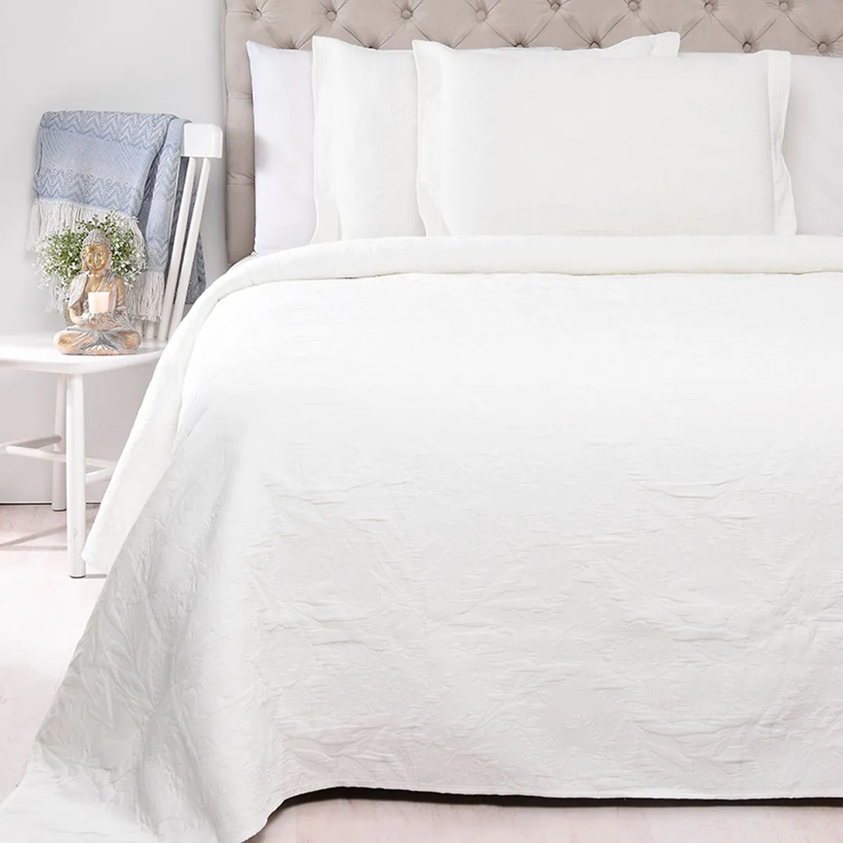 ROBERTA ALLEN - Cubrelecho Estampado de Polialgodón 85 GSM Mercedes Roberta Allen