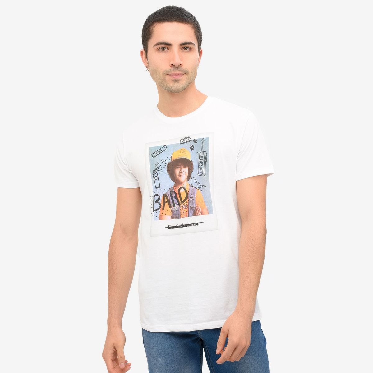 BEARCLIFF - Camiseta Hombre Netflix Stranger Things