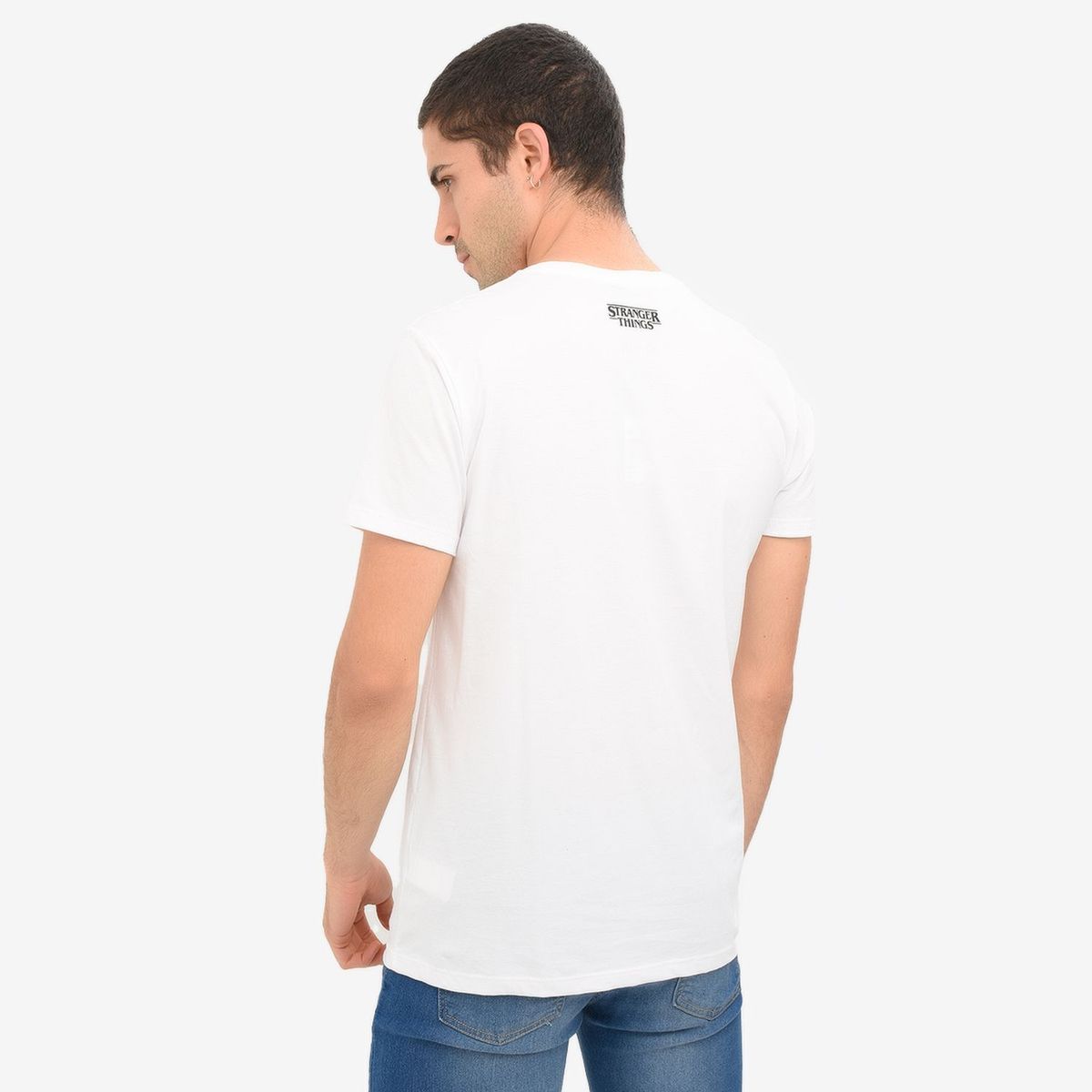 BEARCLIFF - Camiseta Hombre Netflix Stranger Things