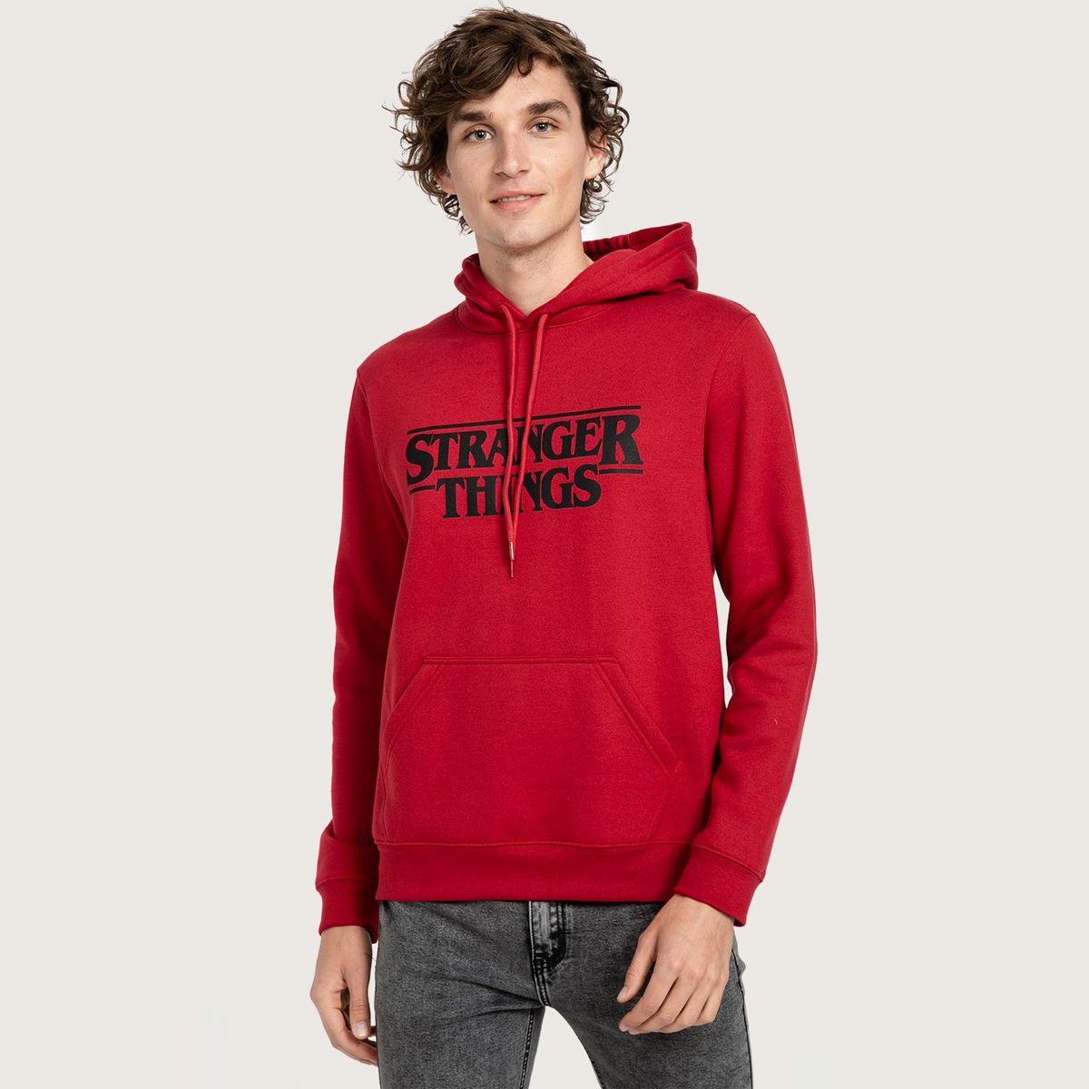 BEARCLIFF - Hoodie Hombre Netflix Stranger Things