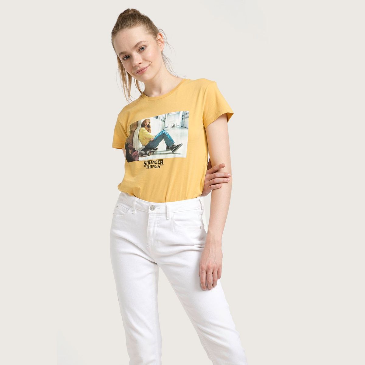 SYBILLA - Camiseta Mujer Stranger Things 