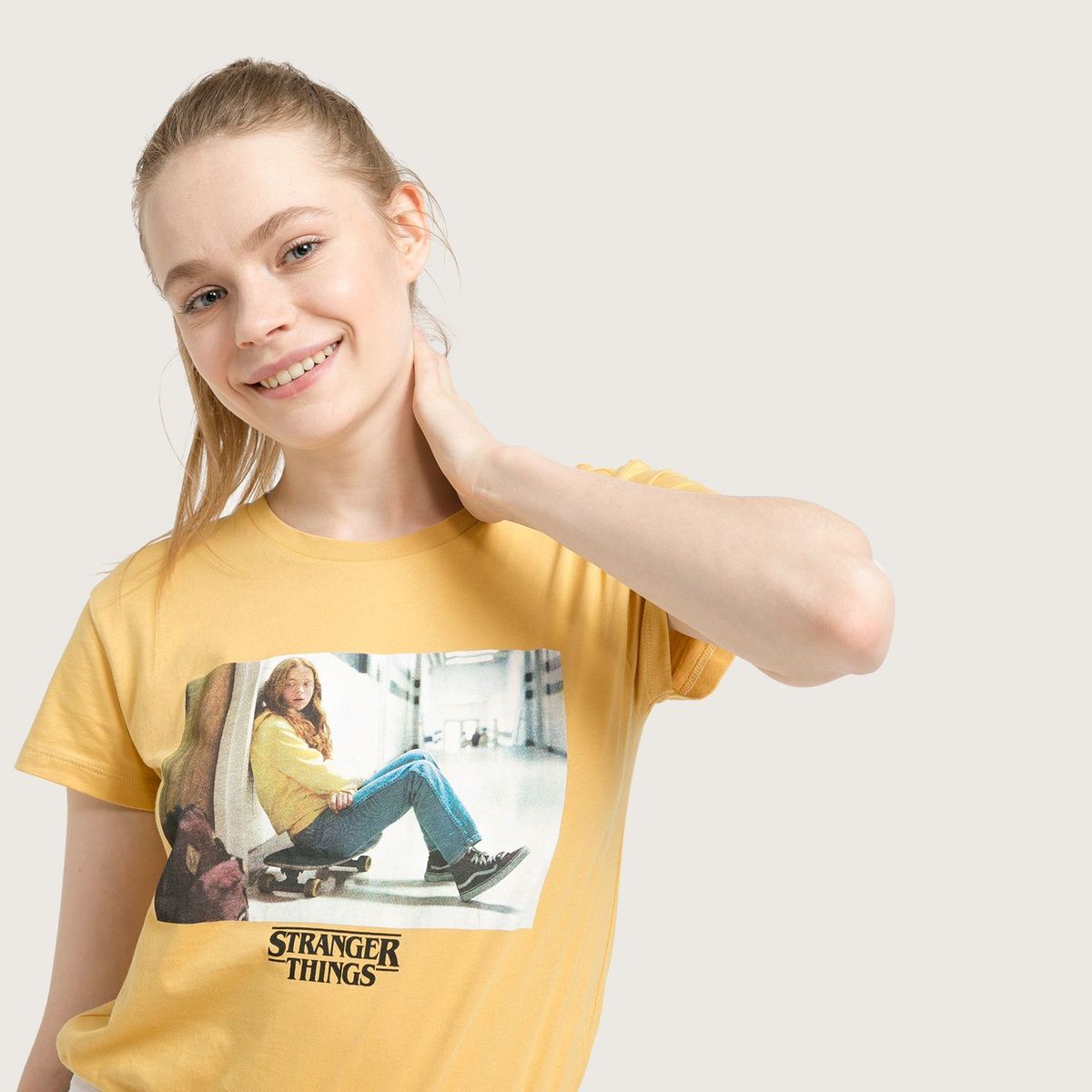 SYBILLA - Camiseta Mujer Stranger Things 