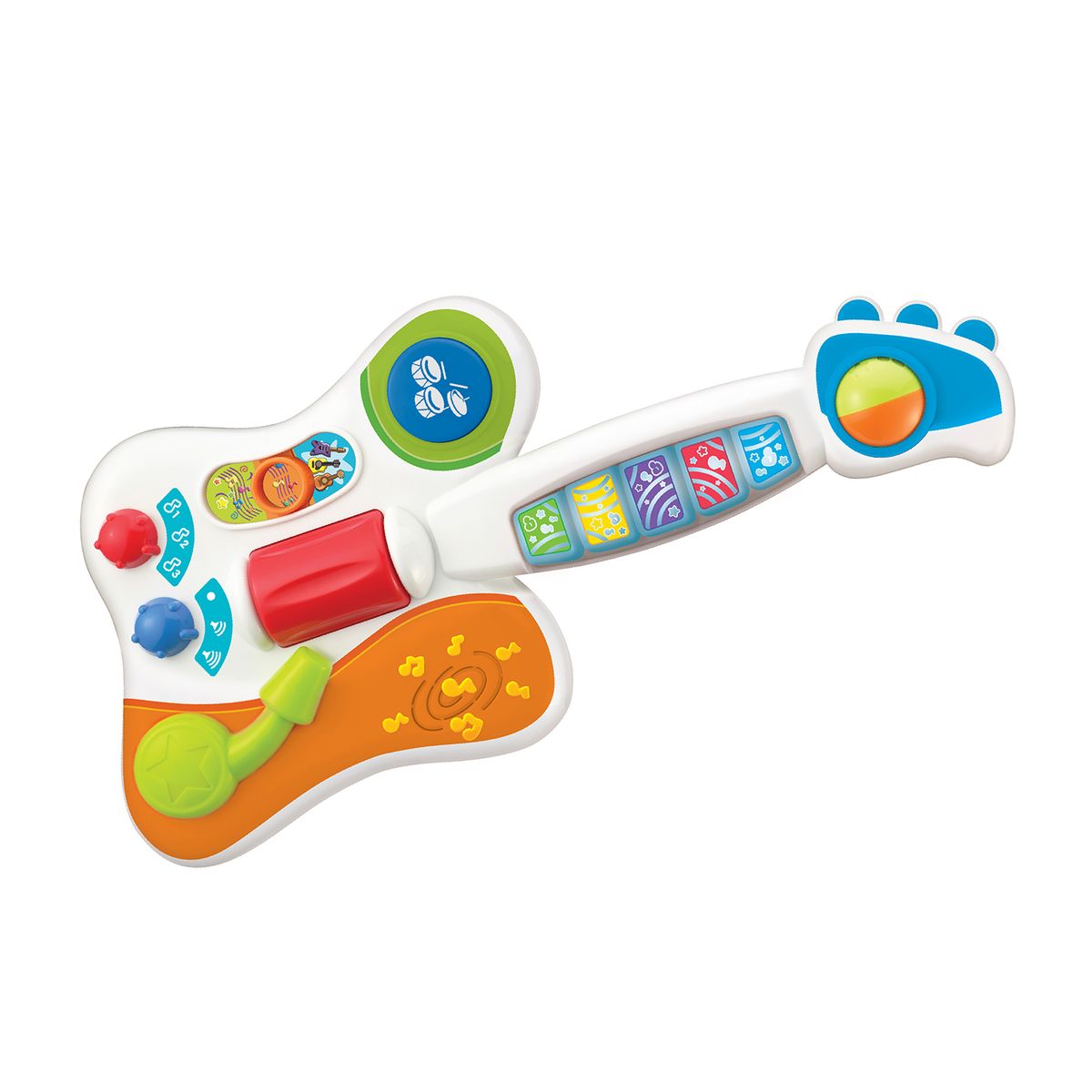 WINFUN - Juguete para bebé didáctico Winfun: Guitarra rockera interactiva con luces