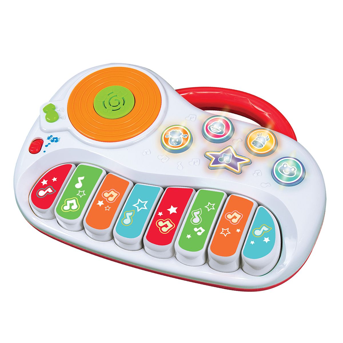 WINFUN - Juguete para bebé didáctico Winfun: Piano mágico interactivo con luces