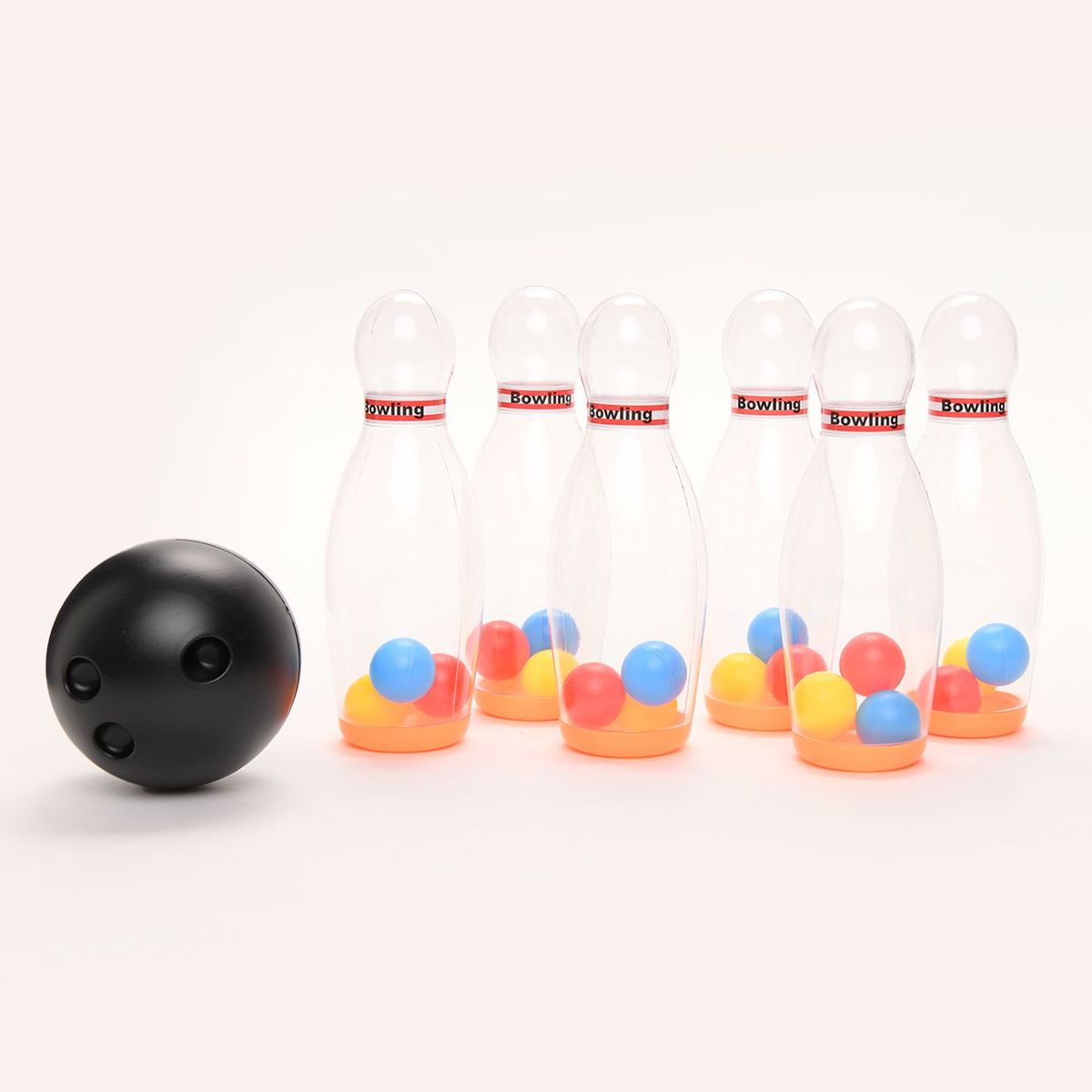 - Set de Mini bolos para niños con 6 Pines