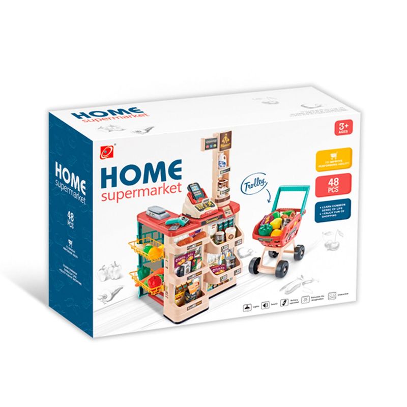 Supermercado de Juguete para niño incluye caja registradora