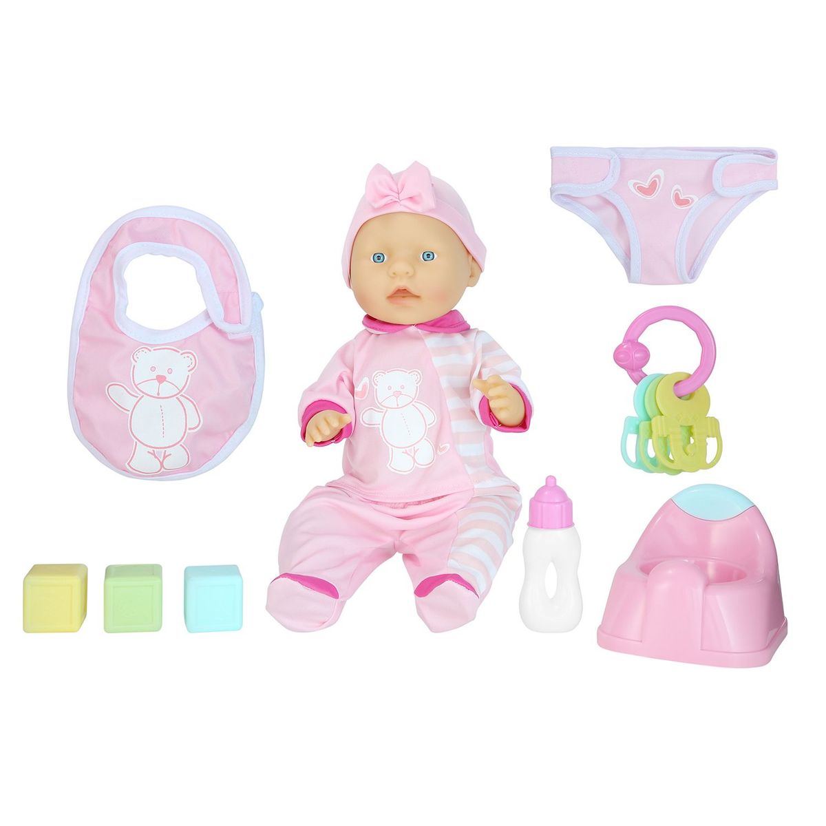  - Muñeca Bebé Chica Boo que Hace Pipí