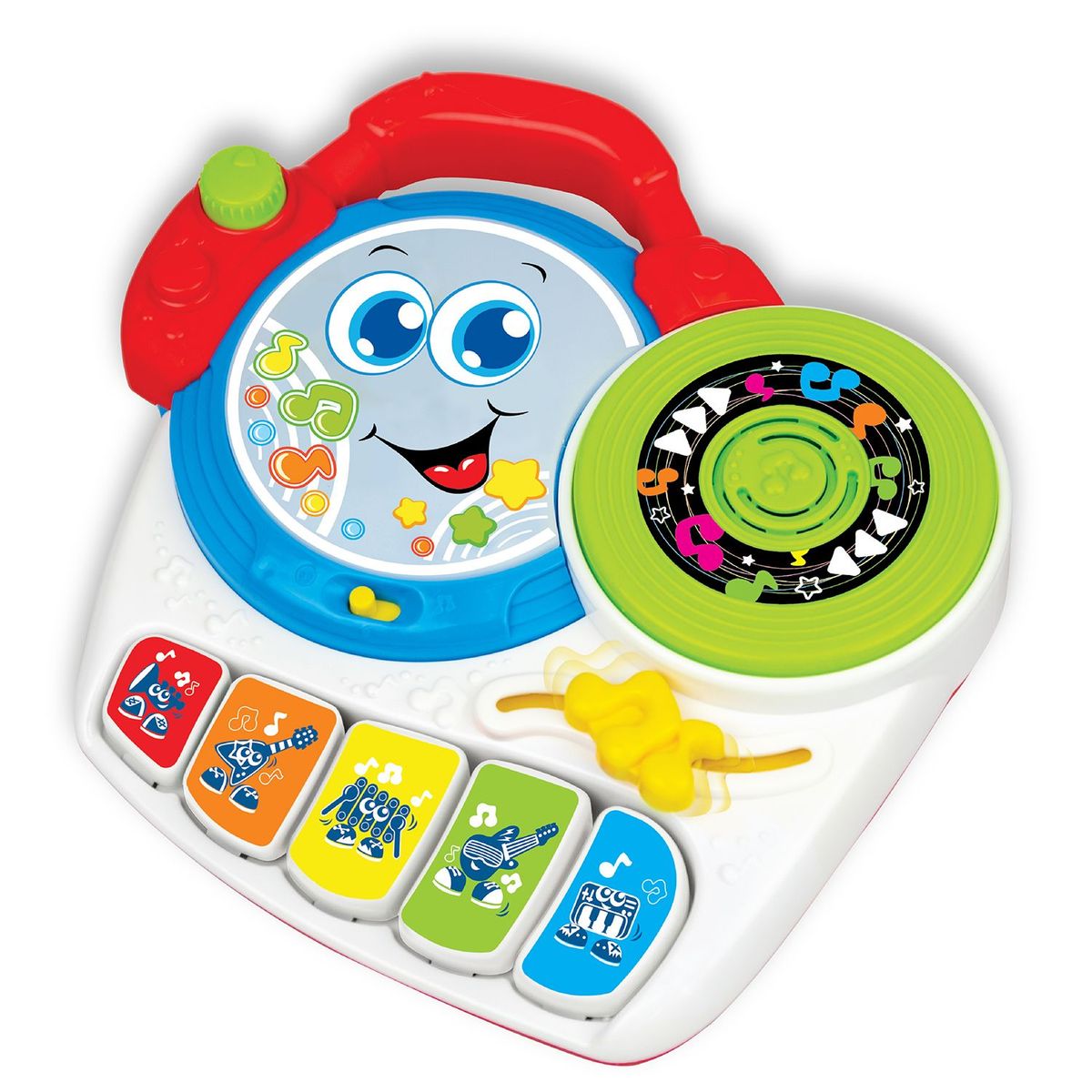 WINFUN - Juguete para bebé didáctico Winfun: Luces mágicas Dj en casa