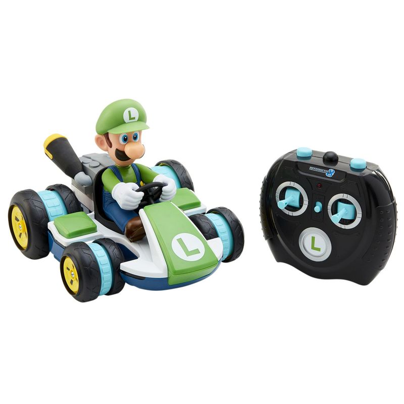 NINTENDO - Carro a control remoto Mario Kart Luigui Racer