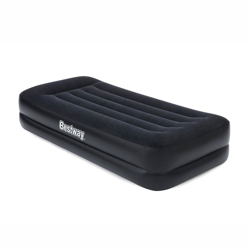 BESTWAY - Colchón Inflable Sencillo con bomba electrica 