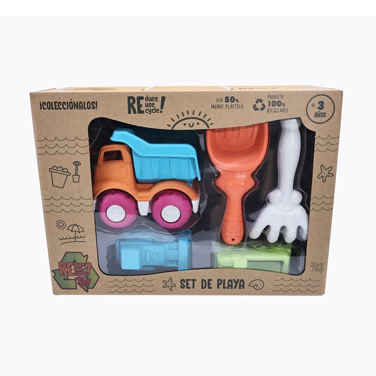 KIDS N PLAY - Set De Juegos Para Arena Y Playa