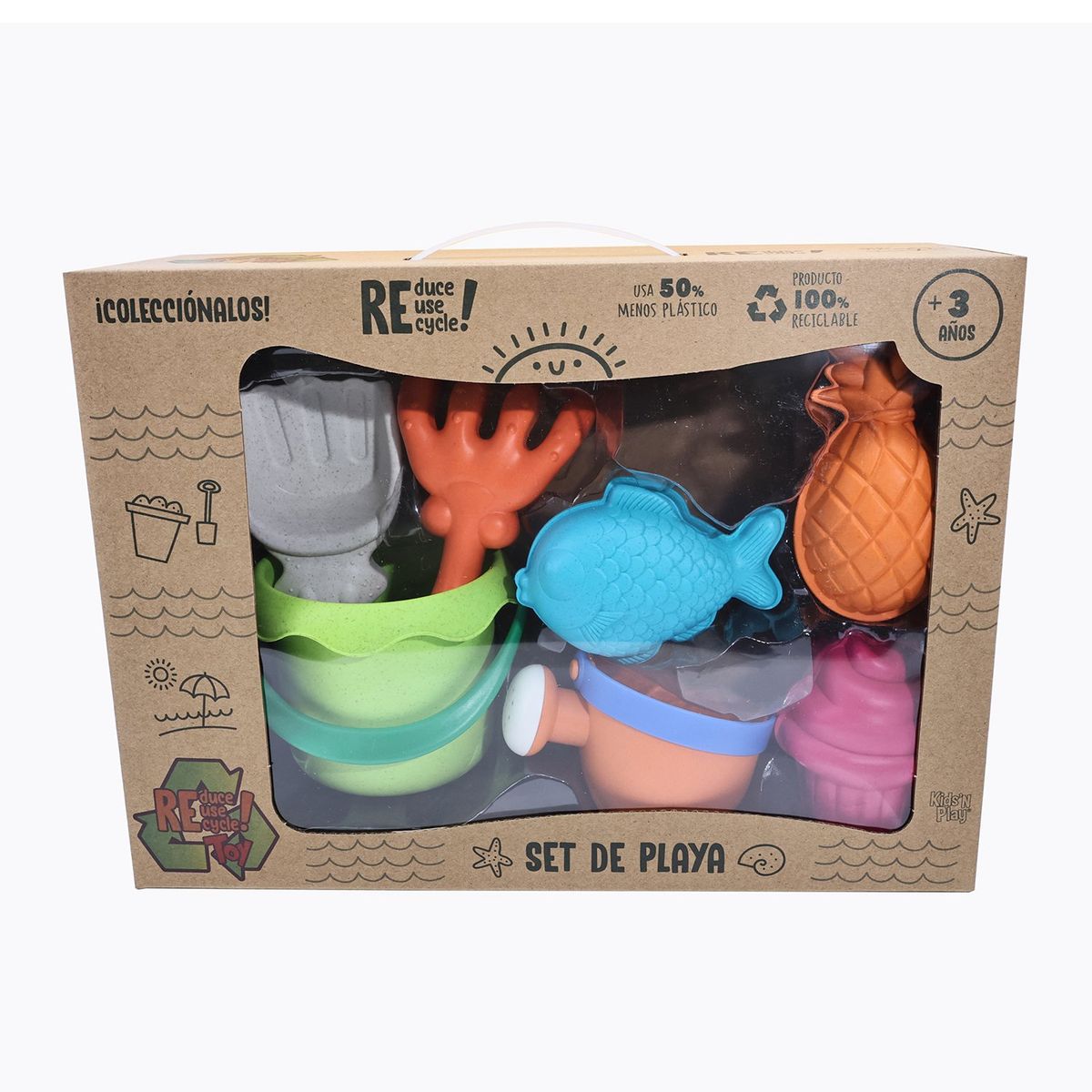 KIDS N PLAY - Set De Juegos Para Arena Y Playa