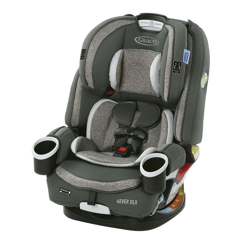 GRACO - Silla Auto 4Ever Dlx 4 en 1 Gris