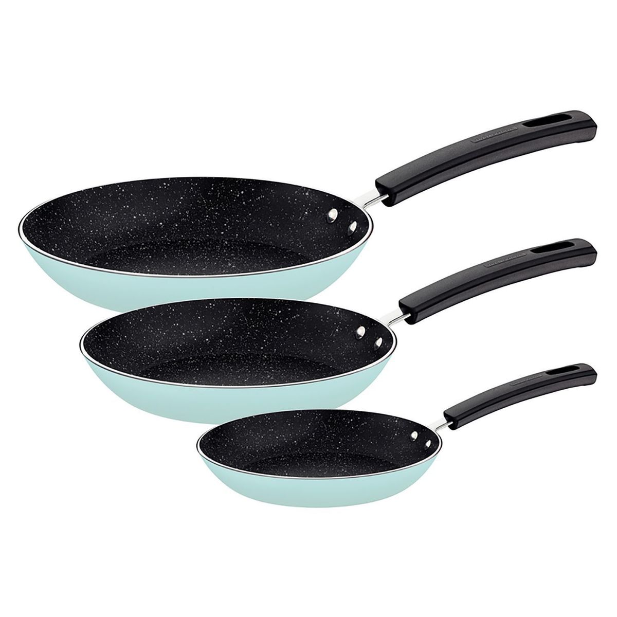 TRAMONTINA - Set de Sartenes Tramontina Antiadherente Aluminio 20-24-26 cm