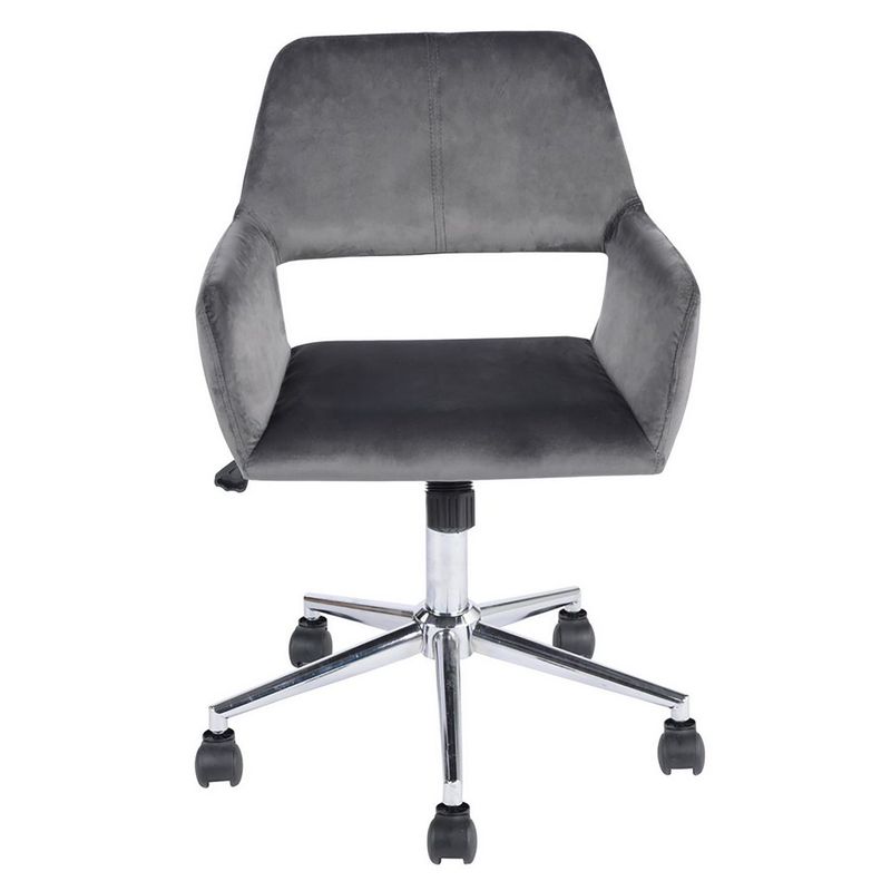 MICA - Silla de Escritorio para Casa u Oficina Ergonómica Cromwell Rosado Mica