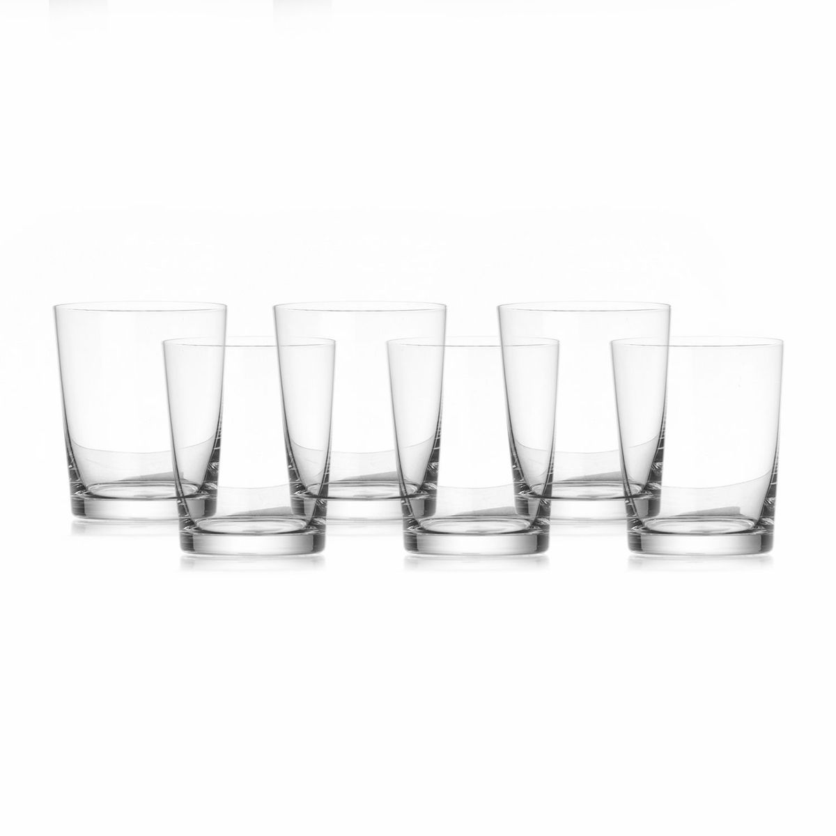 KROSNO - Vaso de vidrio corto Krosno: 6 piezas