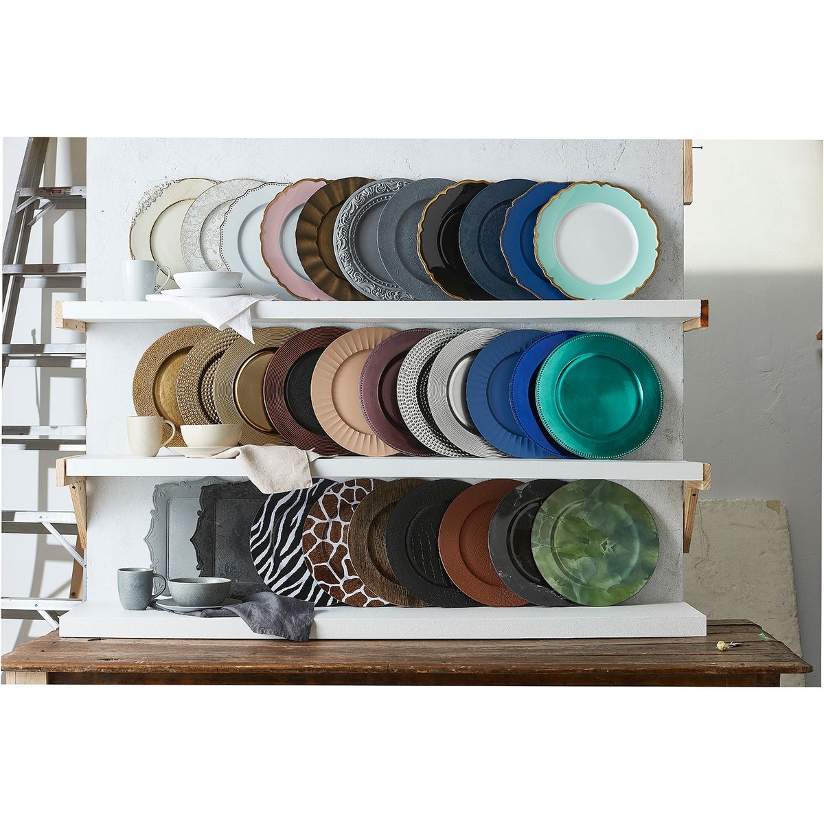 ROBERTA ALLEN - Plato base Plástico 33 cm