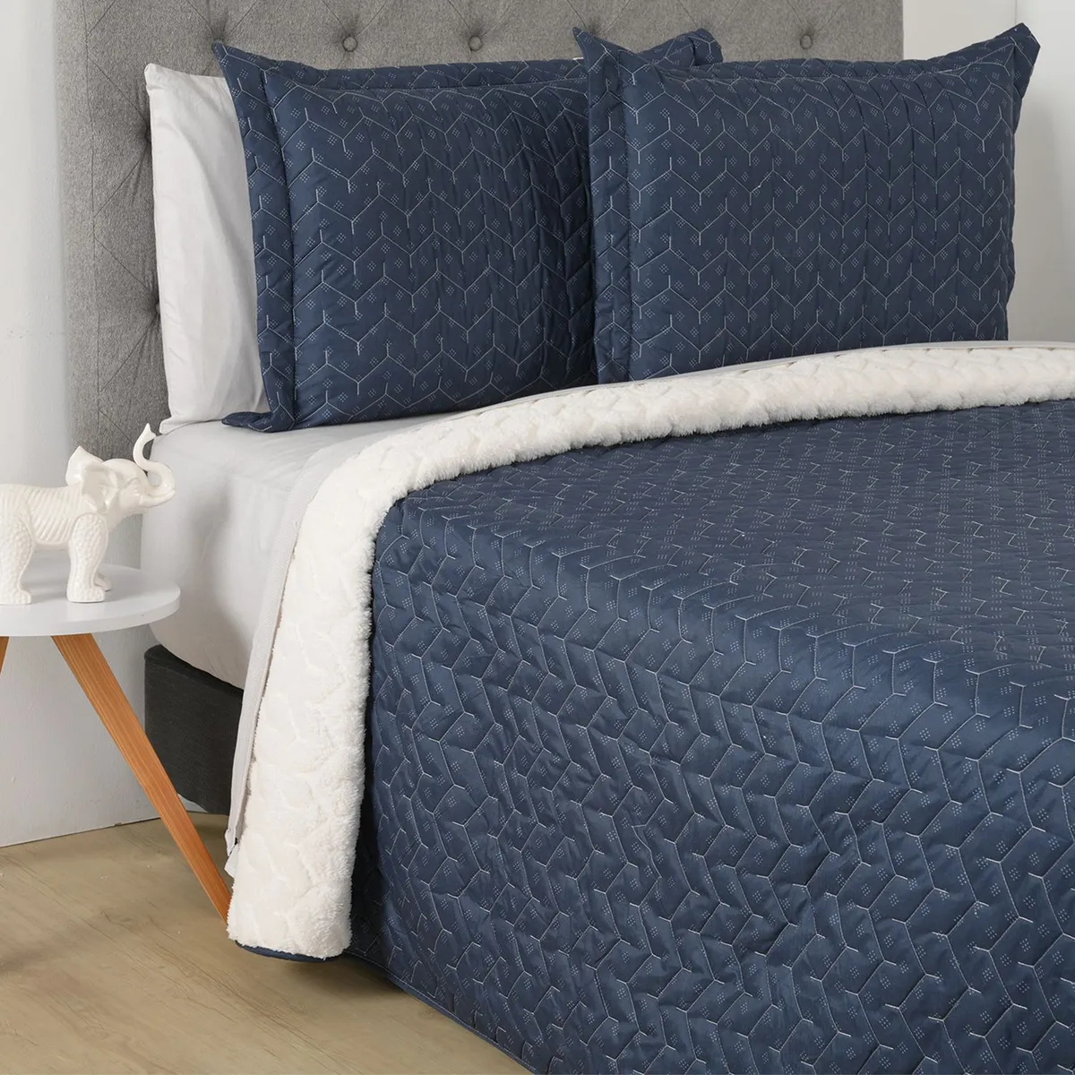 BASEMENT HOME - Cubrelecho Ovejero Juan Sencillo, Doble, Queen y King