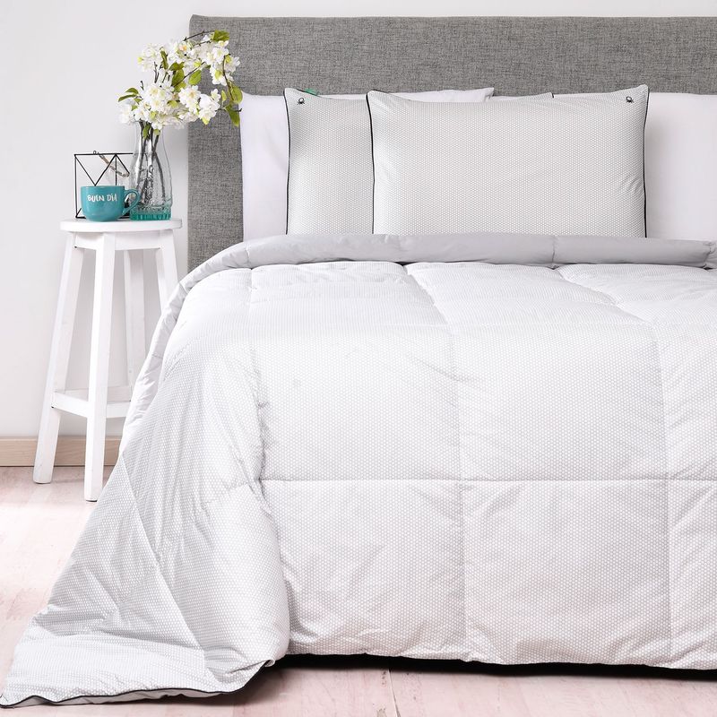 BENETTON - Edredón Estampado de Algodón 233 Hilos Adriano Benetton