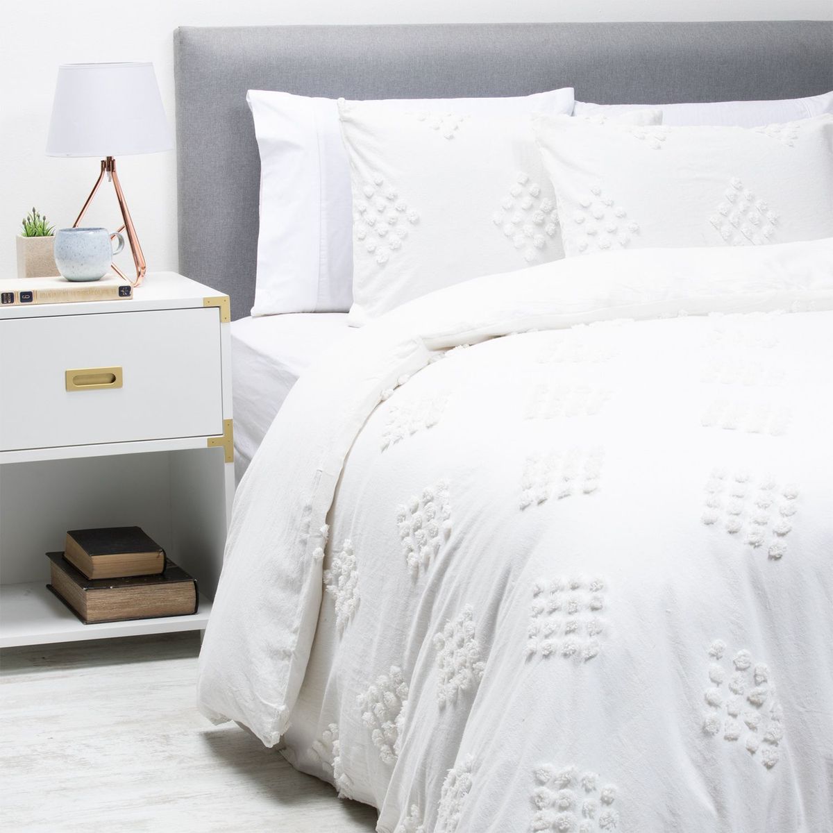 ROBERTA ALLEN - Funda de Plumón Bordada 100% Algodón Pombo Roberta Allen