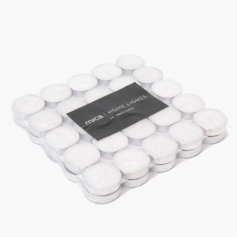 MICA - Set velas Aluminio 2.5 x 19.5 cm