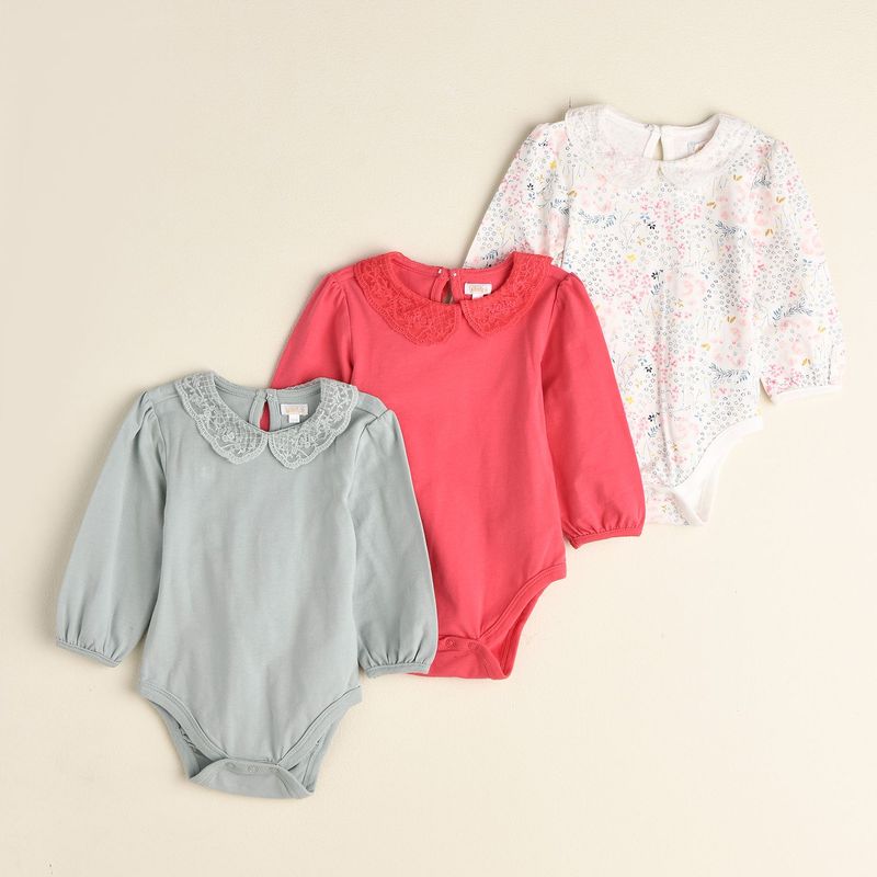 YAMP - Bodies Bebé Unisex Pack x3 Yamp