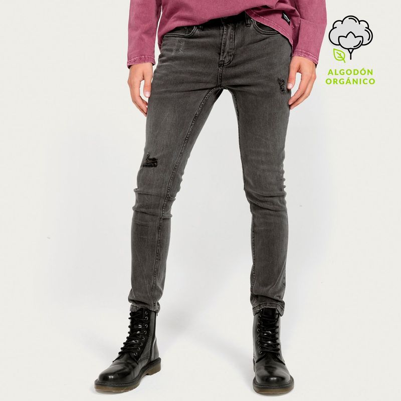 DENIMLAB - Jean 5 Bolsillos para Hombre Super skinny Denimlab