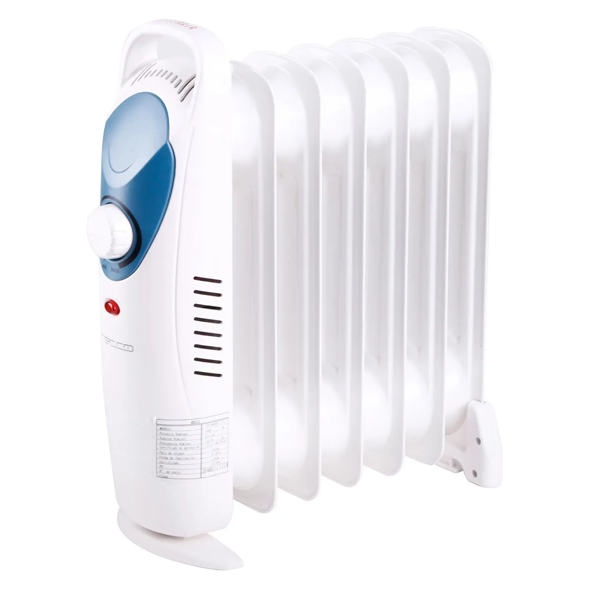 RECCO - Calefactor Oleoeléctrico 600W DF-600H1-7